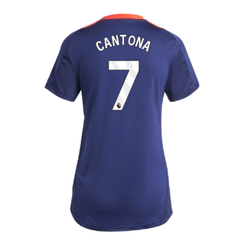 2024-2025 Man Utd Training Jersey (Night Indigo) - Womens (Cantona 7)