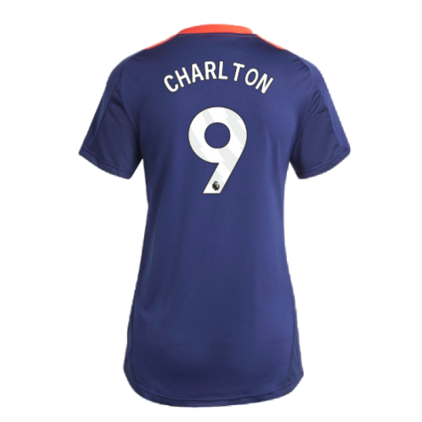 2024-2025 Man Utd Training Jersey (Night Indigo) - Womens (Charlton 9)