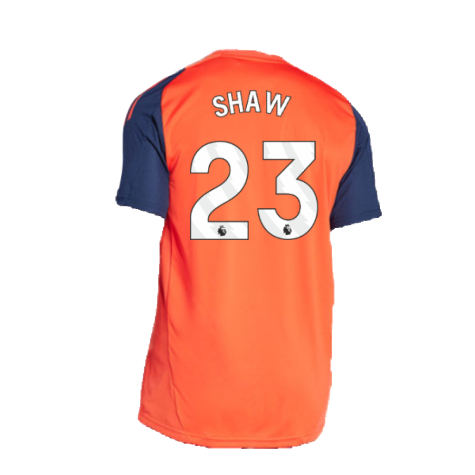 2024-2025 Man Utd Training Jersey (Red) (Shaw 23)