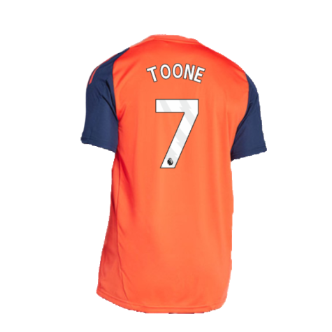 2024-2025 Man Utd Training Jersey (Red) (Toone 7)