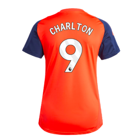 2024-2025 Man Utd Training Jersey (Red) - Womens (Charlton 9)