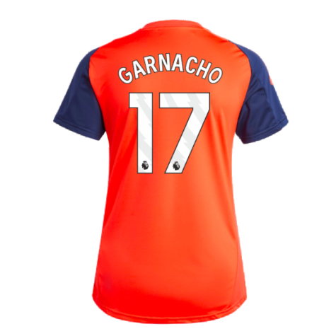 2024-2025 Man Utd Training Jersey (Red) - Womens (Garnacho 17)
