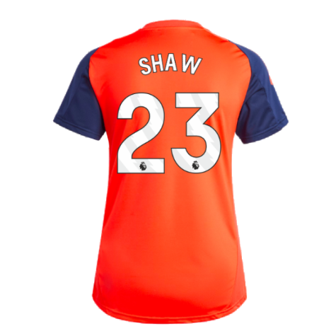2024-2025 Man Utd Training Jersey (Red) - Womens (Shaw 23)
