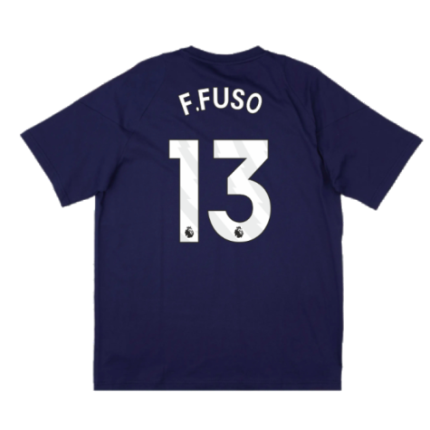 2024-2025 Man Utd Training Tee (Night Indigo) (F.Fuso 13)