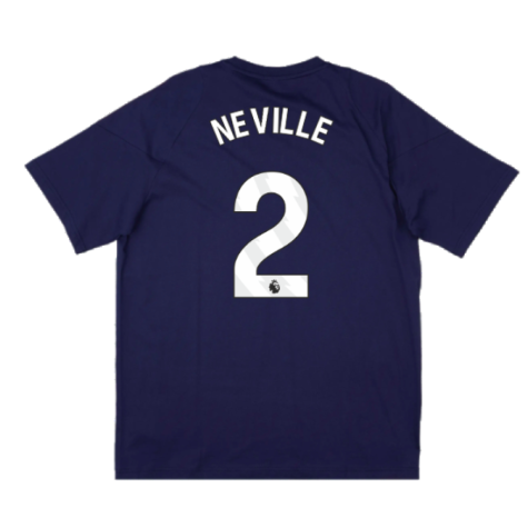 2024-2025 Man Utd Training Tee (Night Indigo) (Neville 2)