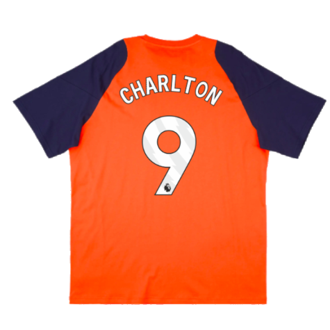 2024-2025 Man Utd Training Tee (Red) (Charlton 9)