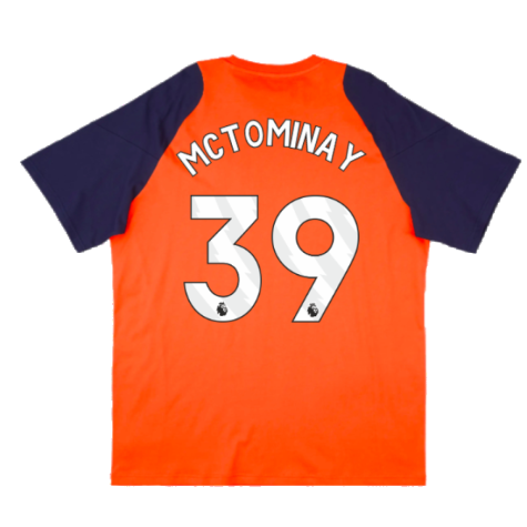 2024-2025 Man Utd Training Tee (Red) (McTominay 39)