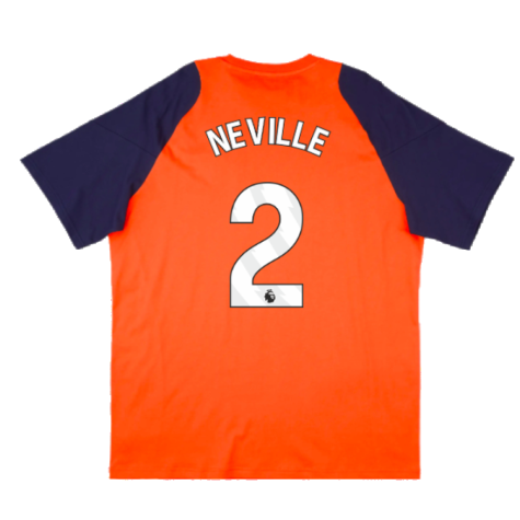 2024-2025 Man Utd Training Tee (Red) (Neville 2)