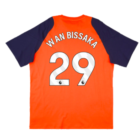 2024-2025 Man Utd Training Tee (Red) (Wan Bissaka 29)