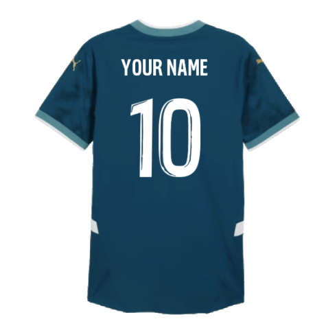 2024-2025 Marseille Away Authentic Shirt (Your Name)