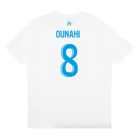 2024-2025 Marseille ftblCulture Tee (White) (Ounahi 8)