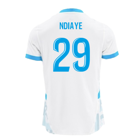 2024-2025 Marseille Home Authentic Shirt (Ndiaye 29)