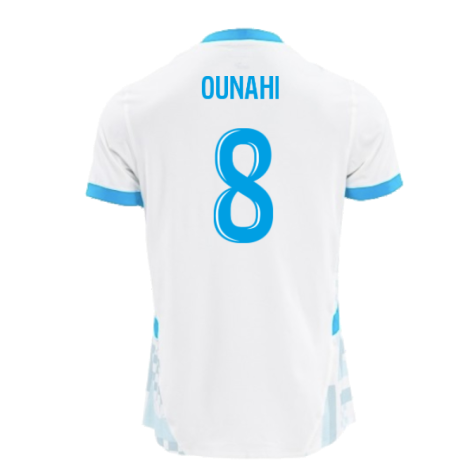 2024-2025 Marseille Home Authentic Shirt (Ounahi 8)