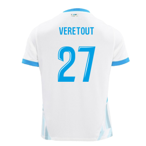 2024-2025 Marseille Home Shirt (Kids) (Veretout 27)