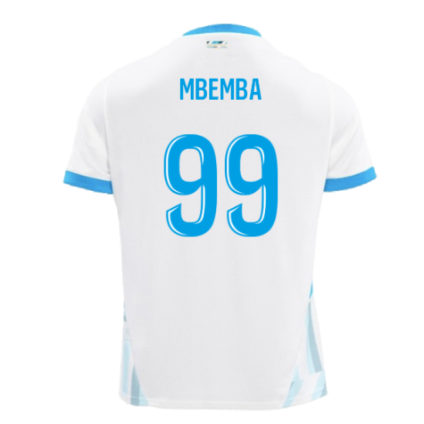 2024-2025 Marseille Home Shirt (Womens) (Mbemba 99)