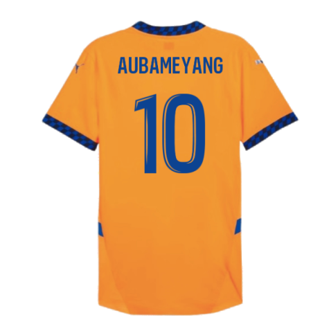 2024-2025 Marseille Third Authentic Shirt (Aubameyang 10)