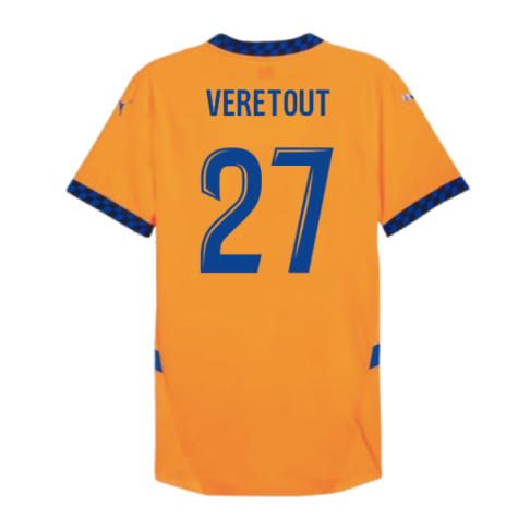 2024-2025 Marseille Third Authentic Shirt (Veretout 27)