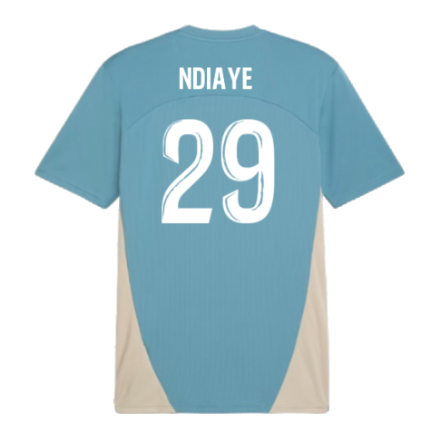 2024-2025 Marseille Training Shirt (Bold Blue) (Ndiaye 29)