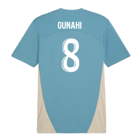 2024-2025 Marseille Training Shirt (Bold Blue) (Ounahi 8)