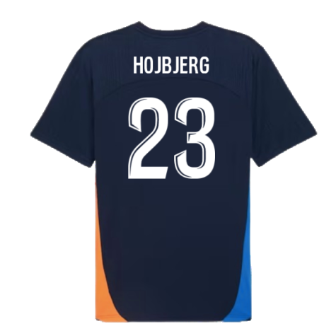 2024-2025 Marseille Training Shirt (Club Navy) (Hojbjerg 23)