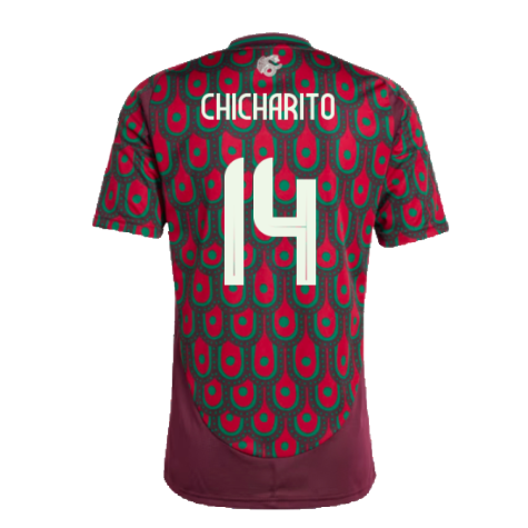 2024-2025 Mexico Home Shirt (CHICHARITO 14)