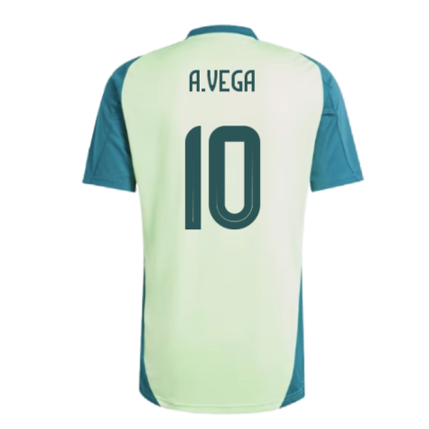 2024-2025 Mexico Training Jersey (Green) (A.VEGA 10)