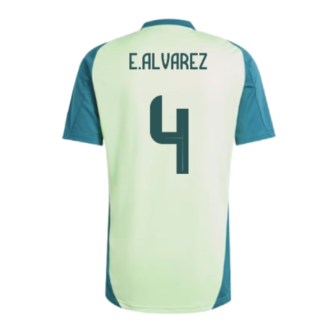 2024-2025 Mexico Training Jersey (Green) (E.ALVAREZ 4)