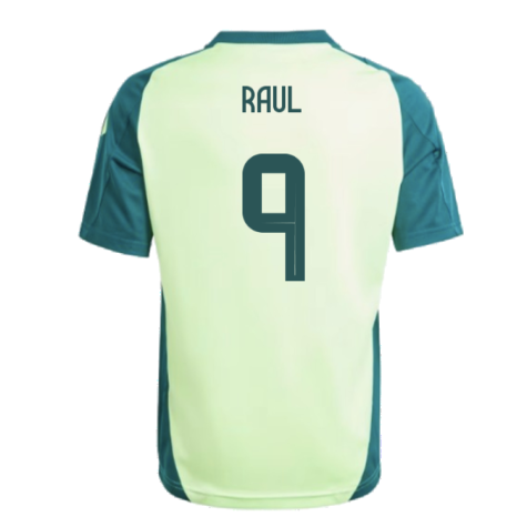 2024-2025 Mexico Training Jersey (Green) - Kids (RAUL 9)