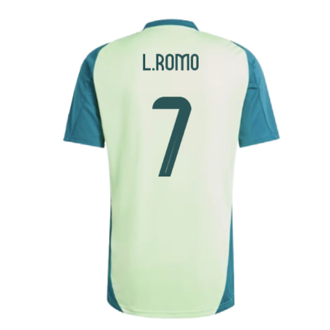 2024-2025 Mexico Training Jersey (Green) (L.ROMO 7)