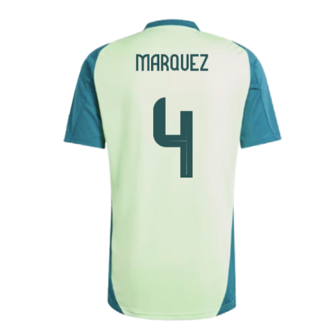 2024-2025 Mexico Training Jersey (Green) (MARQUEZ 4)