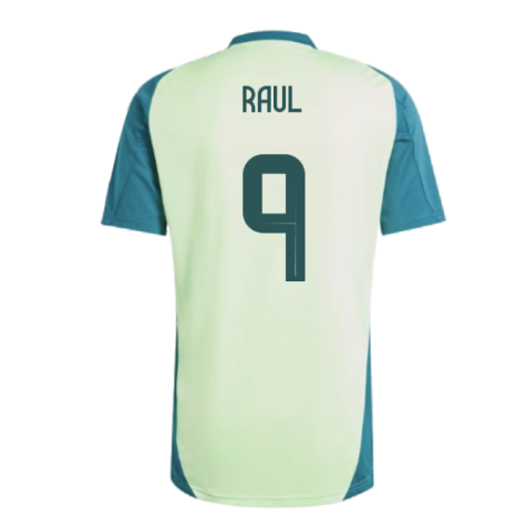 2024-2025 Mexico Training Jersey (Green) (RAUL 9)