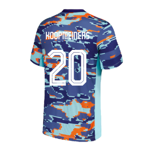2024-2025 Netherlands Academy Pro Pre-Match Shirt (Blue) (Koopmeiners 20)