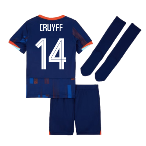 2024-2025 Netherlands Away Mini Kit (Cruyff 14)