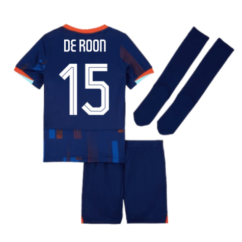 2024-2025 Netherlands Away Mini Kit (De Roon 15)