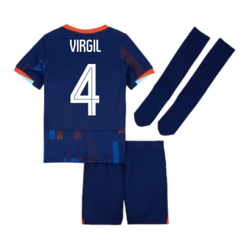 2024-2025 Netherlands Away Mini Kit (Virgil 4)