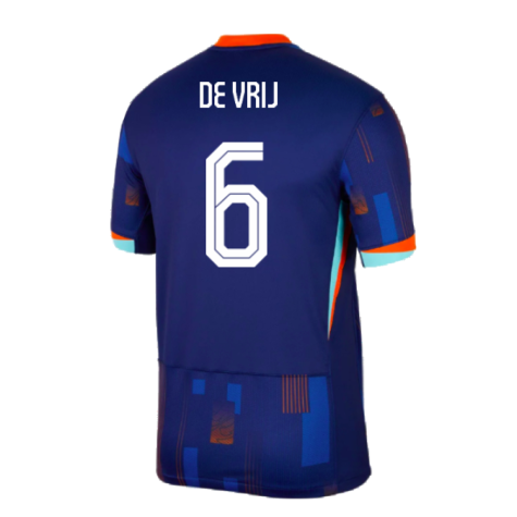 2024-2025 Netherlands Away Shirt (De Vrij 6)