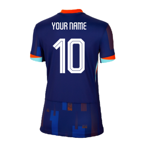 2024-2025 Netherlands Away Shirt (Womens) (Your Name)