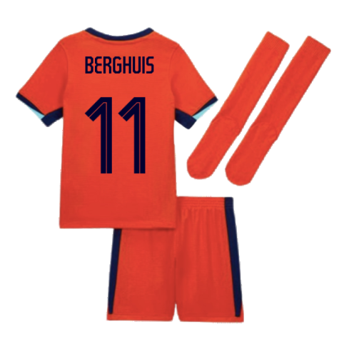 2024-2025 Netherlands Home Mini Kit (Berghuis 11)