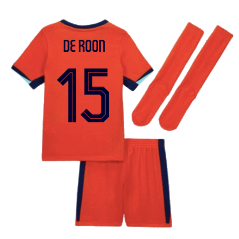 2024-2025 Netherlands Home Mini Kit (De Roon 15)