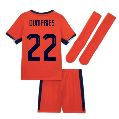 2024-2025 Netherlands Home Mini Kit (Dumfries 22)