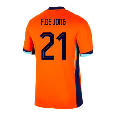 2024-2025 Netherlands Home Shirt (F.De Jong 21)