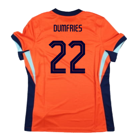 2024-2025 Netherlands Home Shirt (Womens) (Dumfries 22)