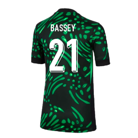 2024-2025 Nigeria Away Shirt (Kids) (Bassey 21)