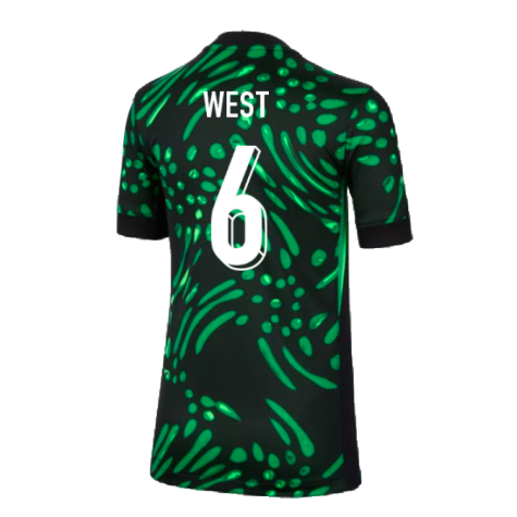 2024-2025 Nigeria Away Shirt (Kids) (West 6)