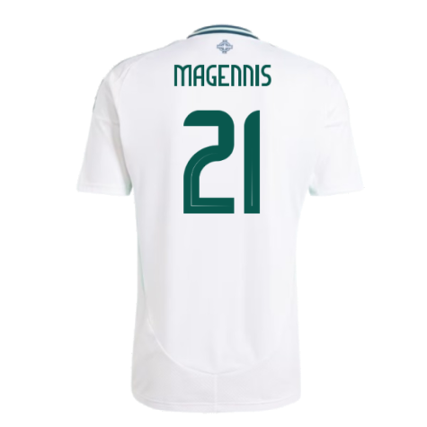 2024-2025 Northern Ireland Away Shirt (Magennis 21)