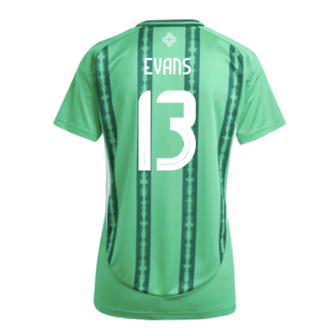 2024-2025 Northern Ireland Home Shirt - Womens (Evans 13)