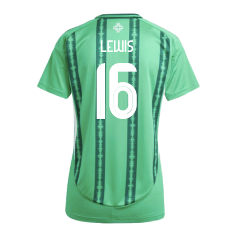 2024-2025 Northern Ireland Home Shirt - Womens (Lewis 16)