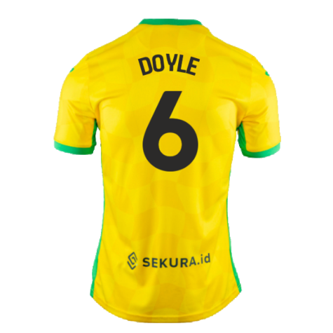 2024-2025 Norwich Home Shirt (Doyle 6)