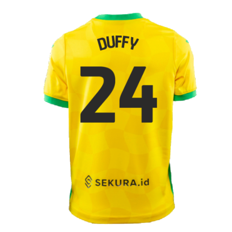 2024-2025 Norwich Home Shirt (Kids) (Duffy 24)