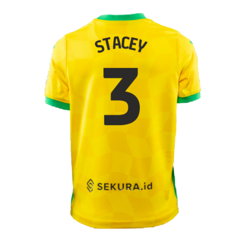 2024-2025 Norwich Home Shirt (Kids) (Stacey 3)